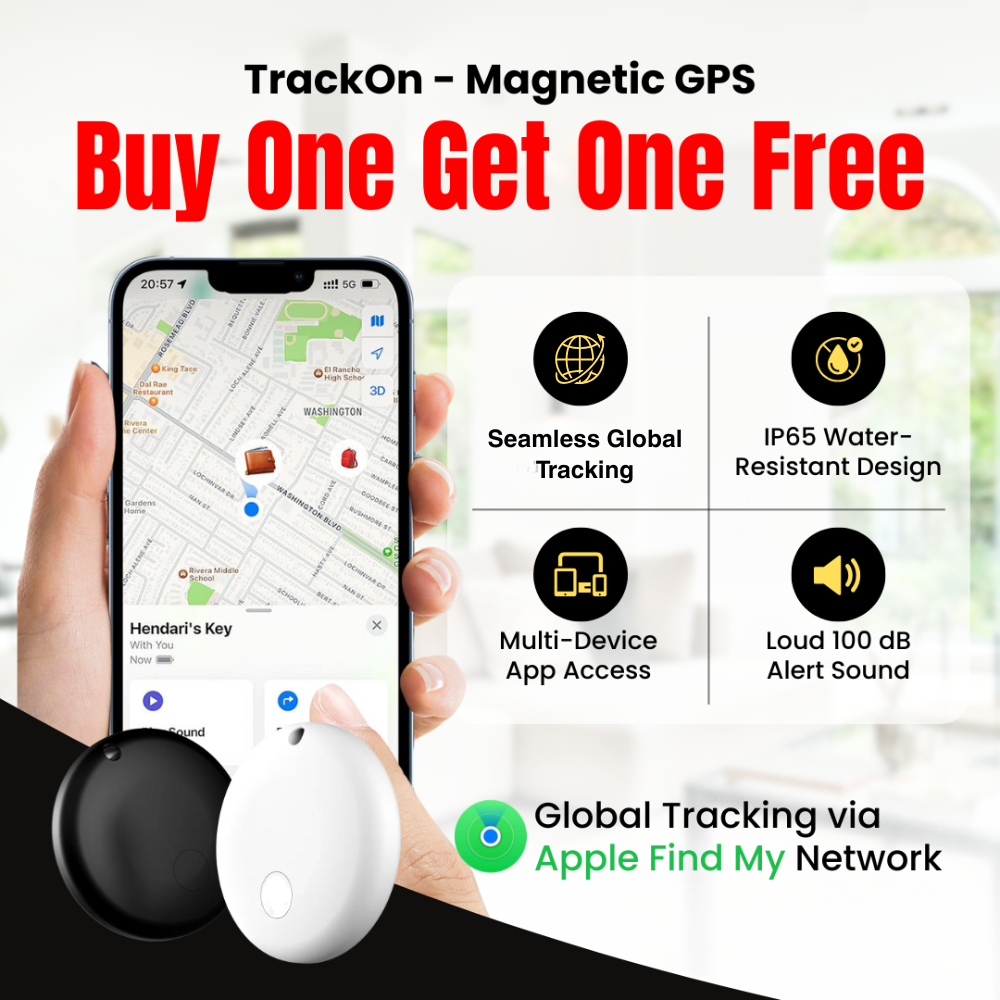 TrackOn- GPS Car/Wallet/Pet Tracker